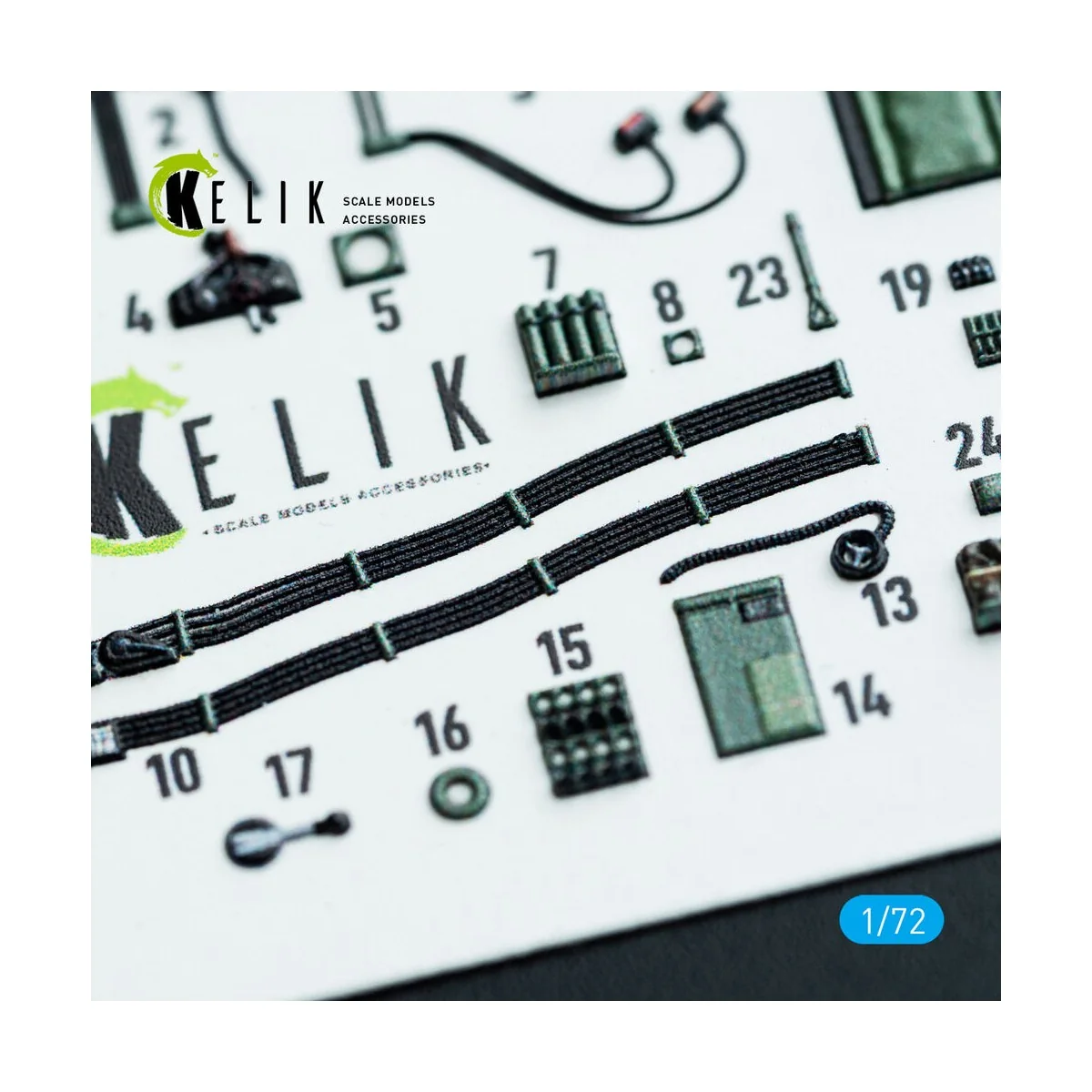 Mosquito PR.XVI - interior 3D decals for Airfix kit, 1/72 - Kelik K...