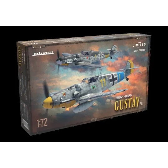 GUSTAV pt.1 DUAL COMBO, 1/72 - Eduard Plastic Kits 2144