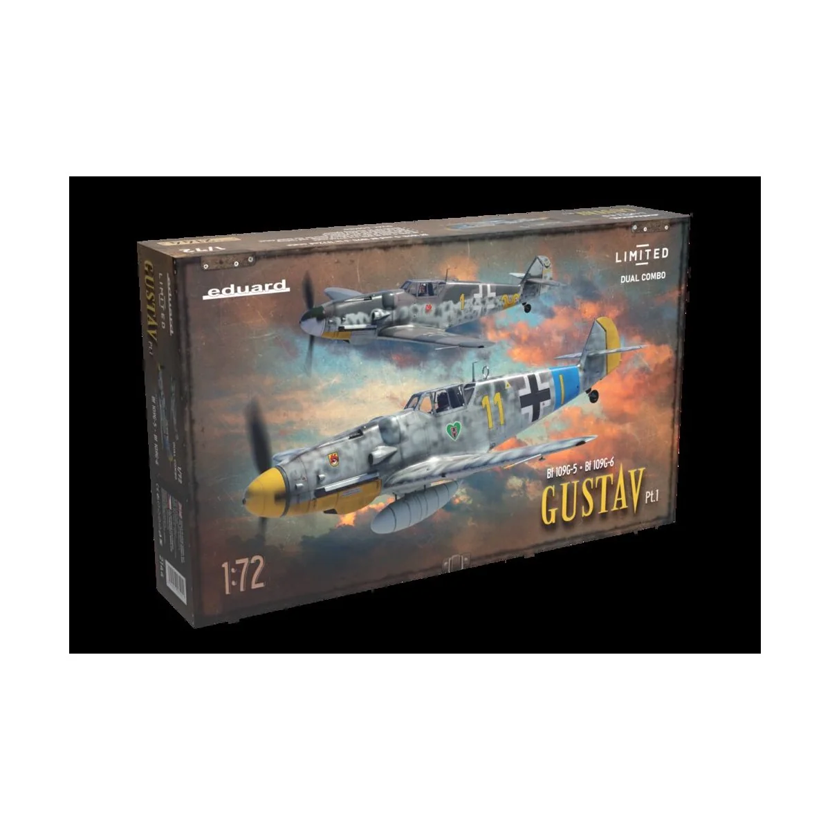 GUSTAV pt.1 DUAL COMBO, 1/72 - Eduard Plastic Kits 2144