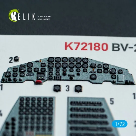BV-222 - interior 3D decals for Revell kit, 1/72 - Kelik K72180