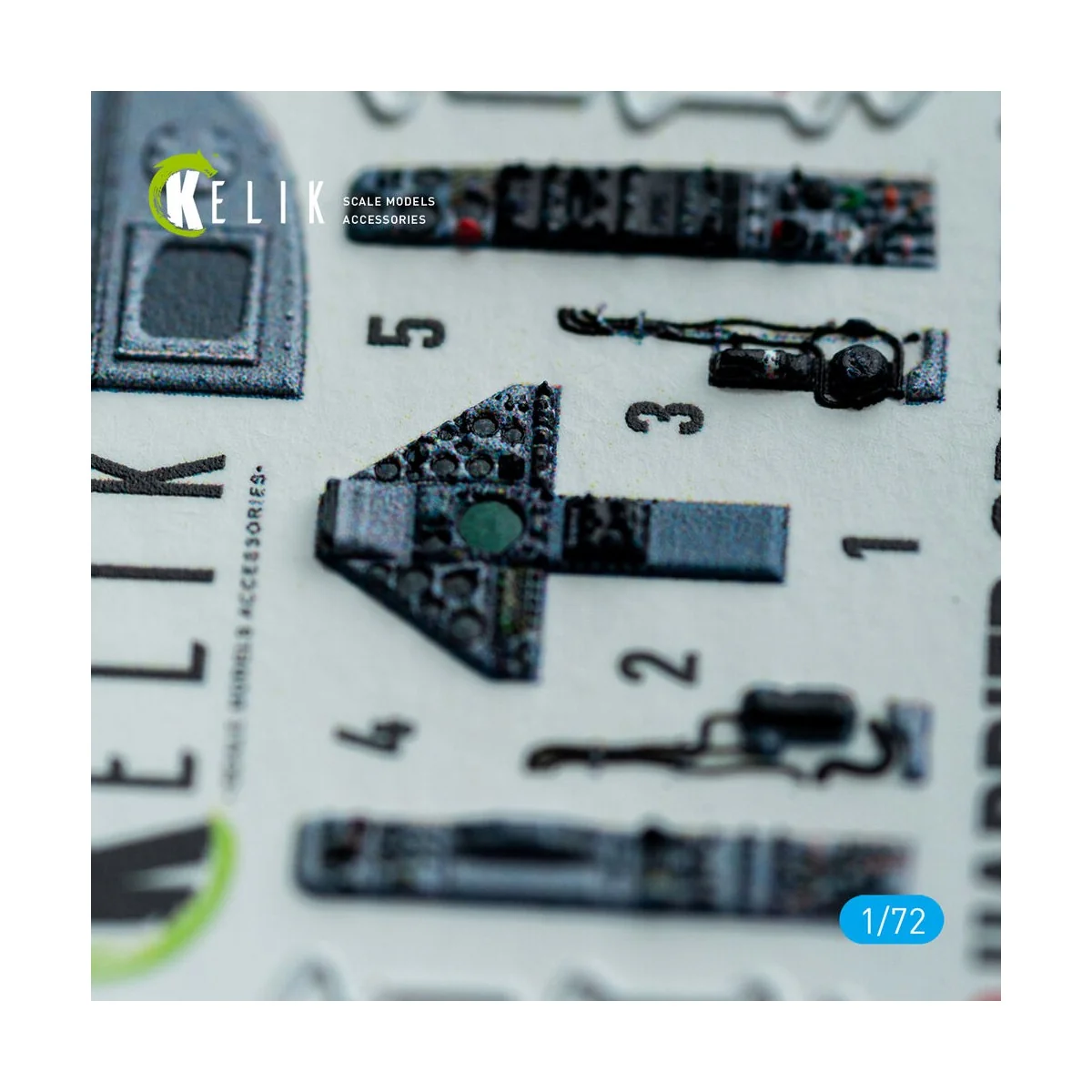 Harrier Gr1/Gr3 (Early) - interior 3D decals for Italeri kit, 1/72 ...