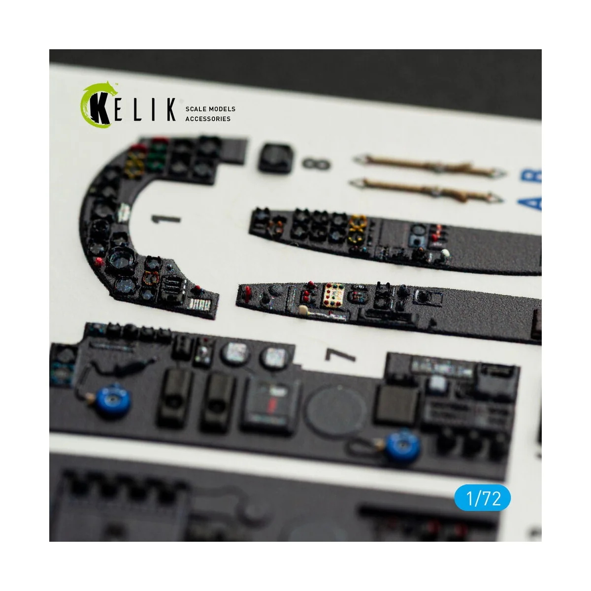 Ar-240 - interior 3D decals for Revell kit, 1/72 - Kelik K72230