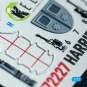Harrier Gr3 (Late)- interior 3D decals for Italeri kit, 1/72 - Keli...