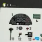 Spitfire PR A/B/E Types - interior 3D decals for IBG Models kit, 1/...