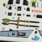 Mirage-2000C - interior 3D decals for DreamModel kit, 1/72 - Kelik ...