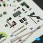 Spitfire PR A/B/E Types - interior 3D decals for IBG Models kit, 1/...