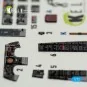 F-104J - interior 3D decals for Fine Molds kit, 1/72 - Kelik K72239