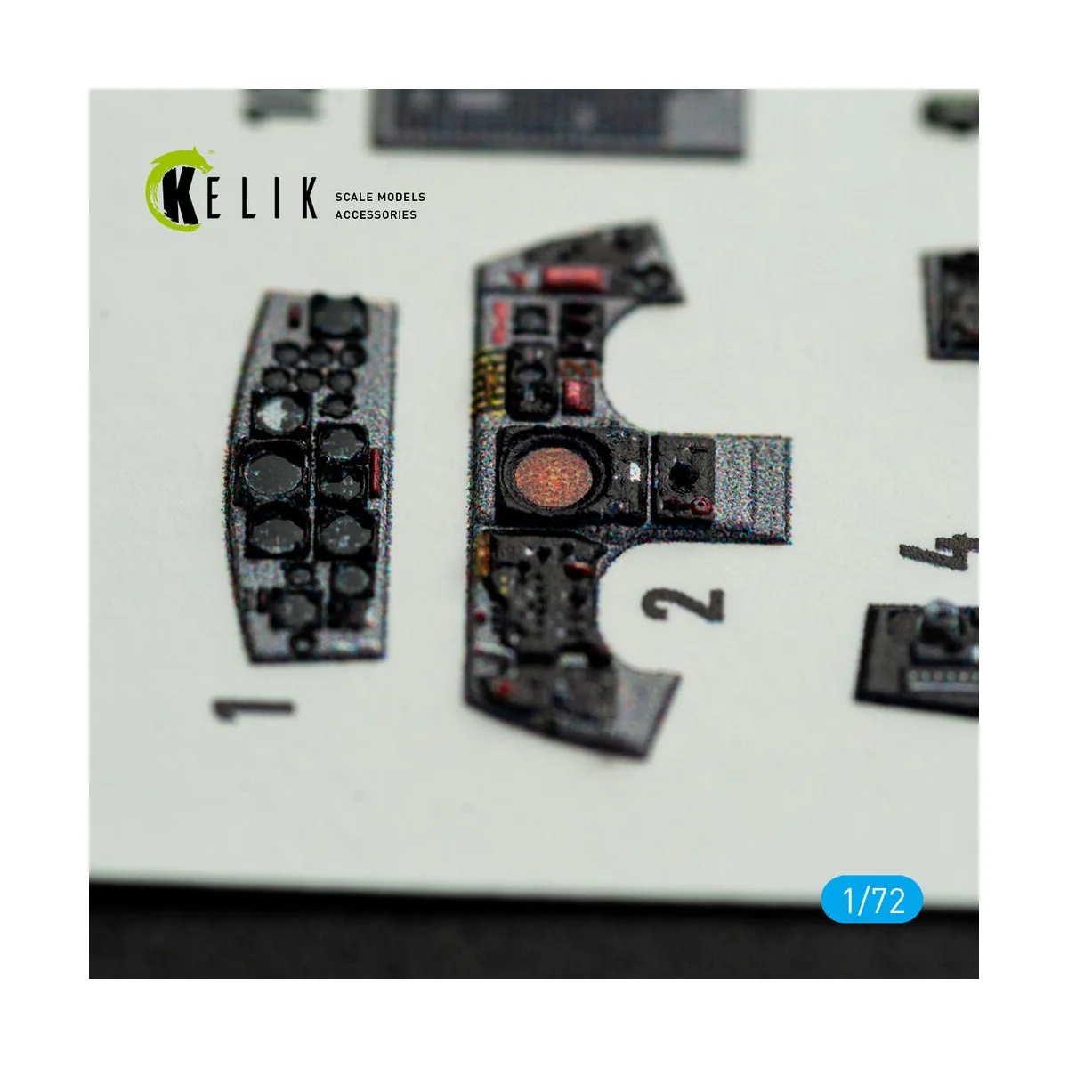 F-104J - interior 3D decals for Fine Molds kit, 1/72 - Kelik K72239