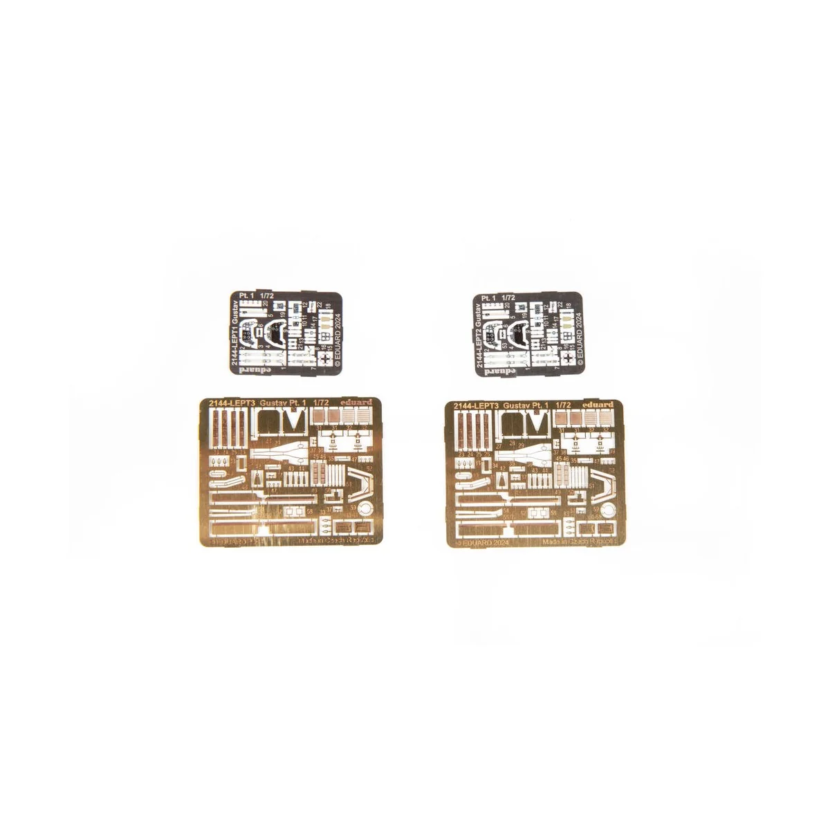GUSTAV pt.1 DUAL COMBO 1/72 - Eduard Plastic Kits 2144