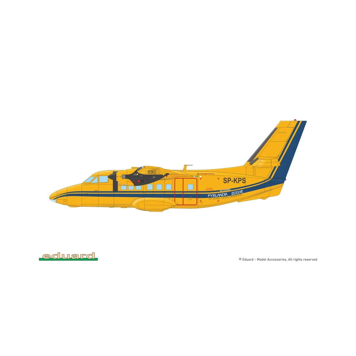 L-410UVP TURBOLET EDUARD-LIMITED - Eduard Plastic Kits 2148