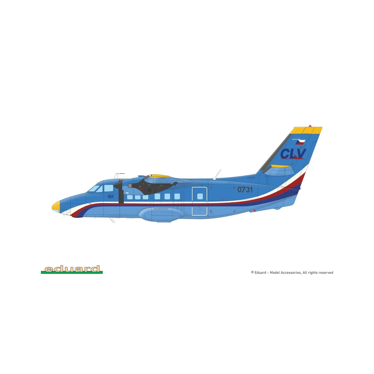L-410UVP TURBOLET EDUARD-LIMITED - Eduard Plastic Kits 2148