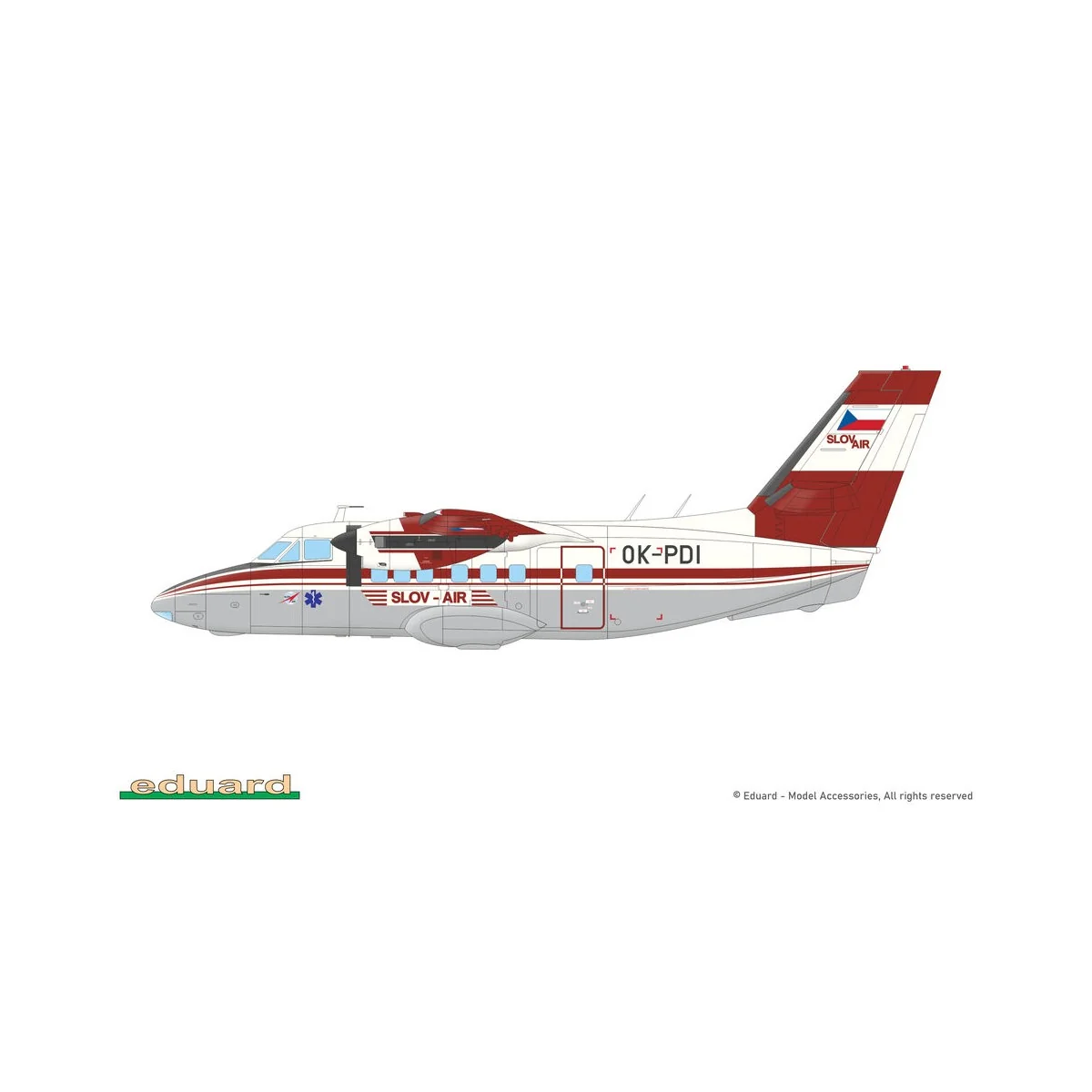 L-410UVP TURBOLET EDUARD-LIMITED - Eduard Plastic Kits 2148