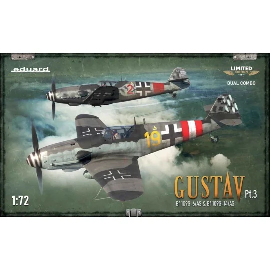GUSTAV Pt. 3 DUAL COM EDUARD-LIMITED - Eduard Plastic Kits 2150