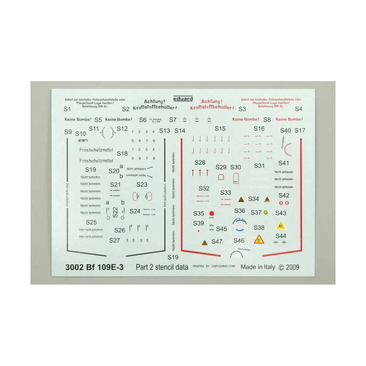 Bf 109E-3 Profipack - Eduard Plastic Kits 3002