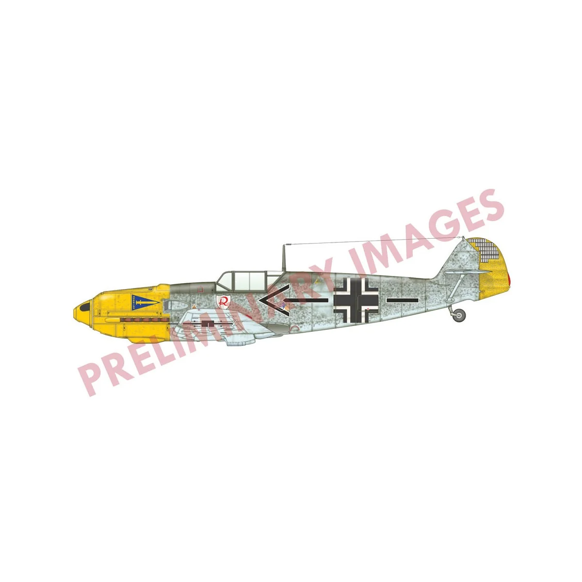 Bf 109E-4 Profipack - Eduard Plastic Kits 3003