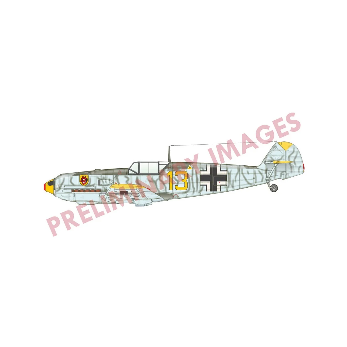 Bf 109E-4 Profipack - Eduard Plastic Kits 3003