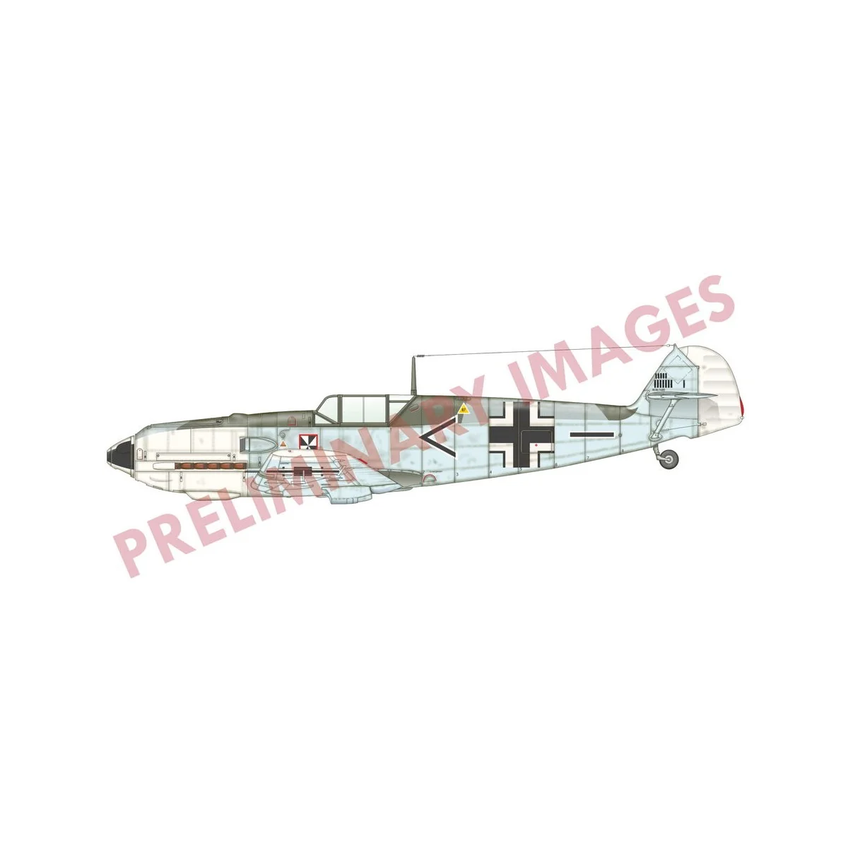 Bf 109E-4 Profipack - Eduard Plastic Kits 3003