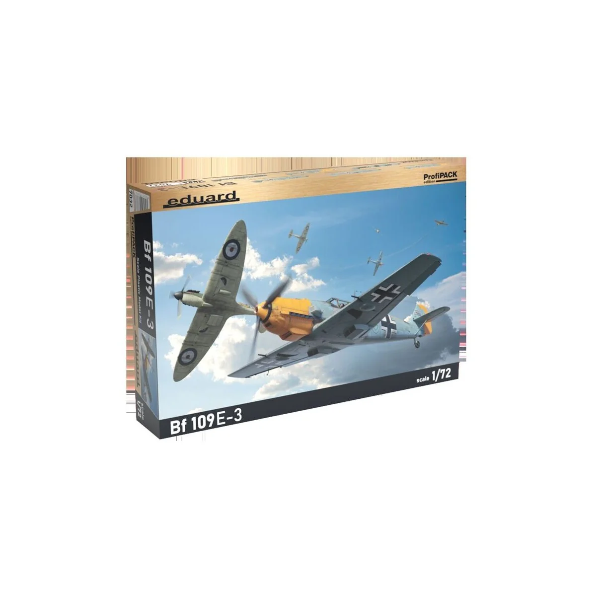 Bf 109E-3 Profipack, 1/72 - Eduard Plastic Kits 7032