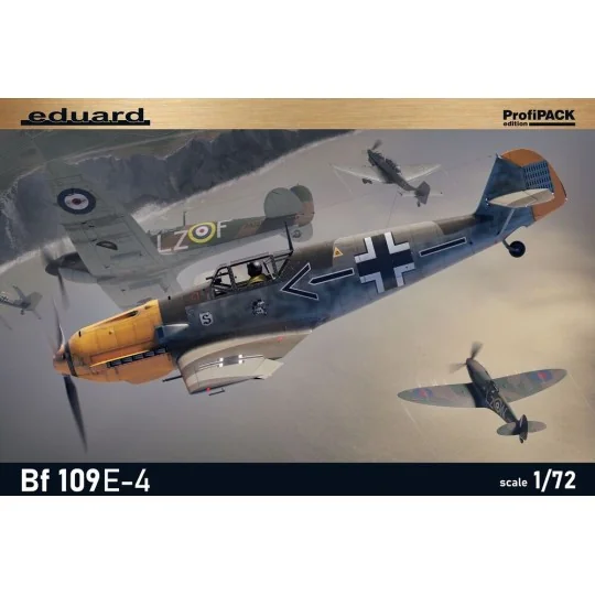 Bf 109E-4 Profipack, 1/72 - Eduard Plastic Kits 7033