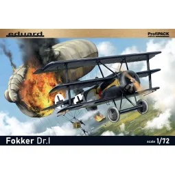 Fokker Dr.I Profipack - Eduard Plastic Kits 7039