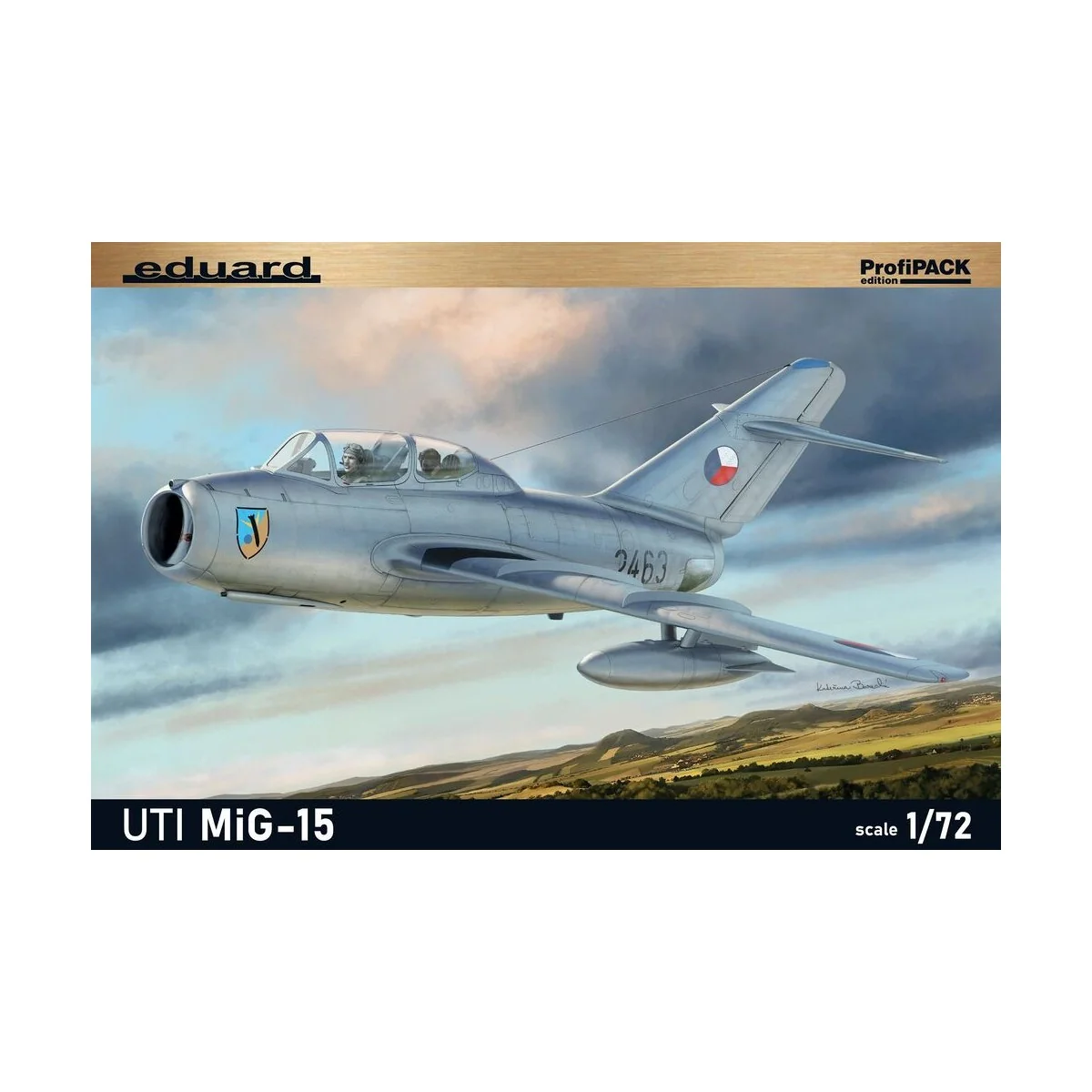 UTI MiG-15 1/72 Profipack - Eduard Plastic Kits 7055