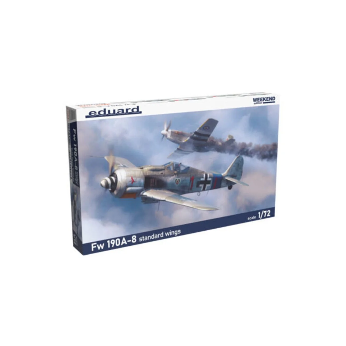 Fw 190A-8 standard wings 1/72 - Eduard Plastic Kits 7463