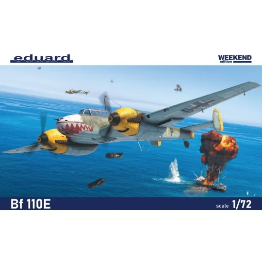 Bf 110E  Weekend edition - Eduard Plastic Kits 7464