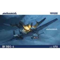 Bf 110G-4 Weekend edition, 1/72 - Eduard Plastic Kits 7465