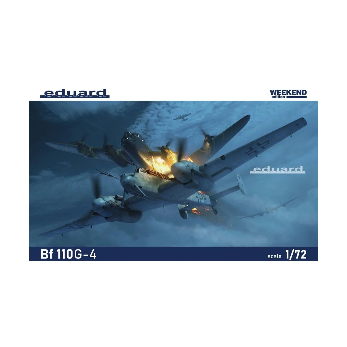 Bf 110G-4 Weekend edition, 1/72 - Eduard Plastic Kits 7465 Bf 110G-4 Weekend edition, 1/72 - Eduard Plastic Kits 7465
