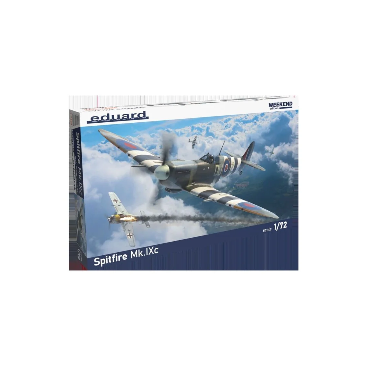 Spitfire Mk.IXc Weekend edition, 1/72 - Eduard Plastic Kits 7466