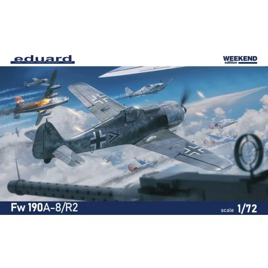 Fw 190A-8/R2 Weekend edition, 1/72 - Eduard Plastic Kits 7467