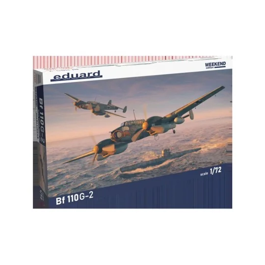 Bf 110G-2 Weekend edition, 1/72 - Eduard Plastic Kits 7468