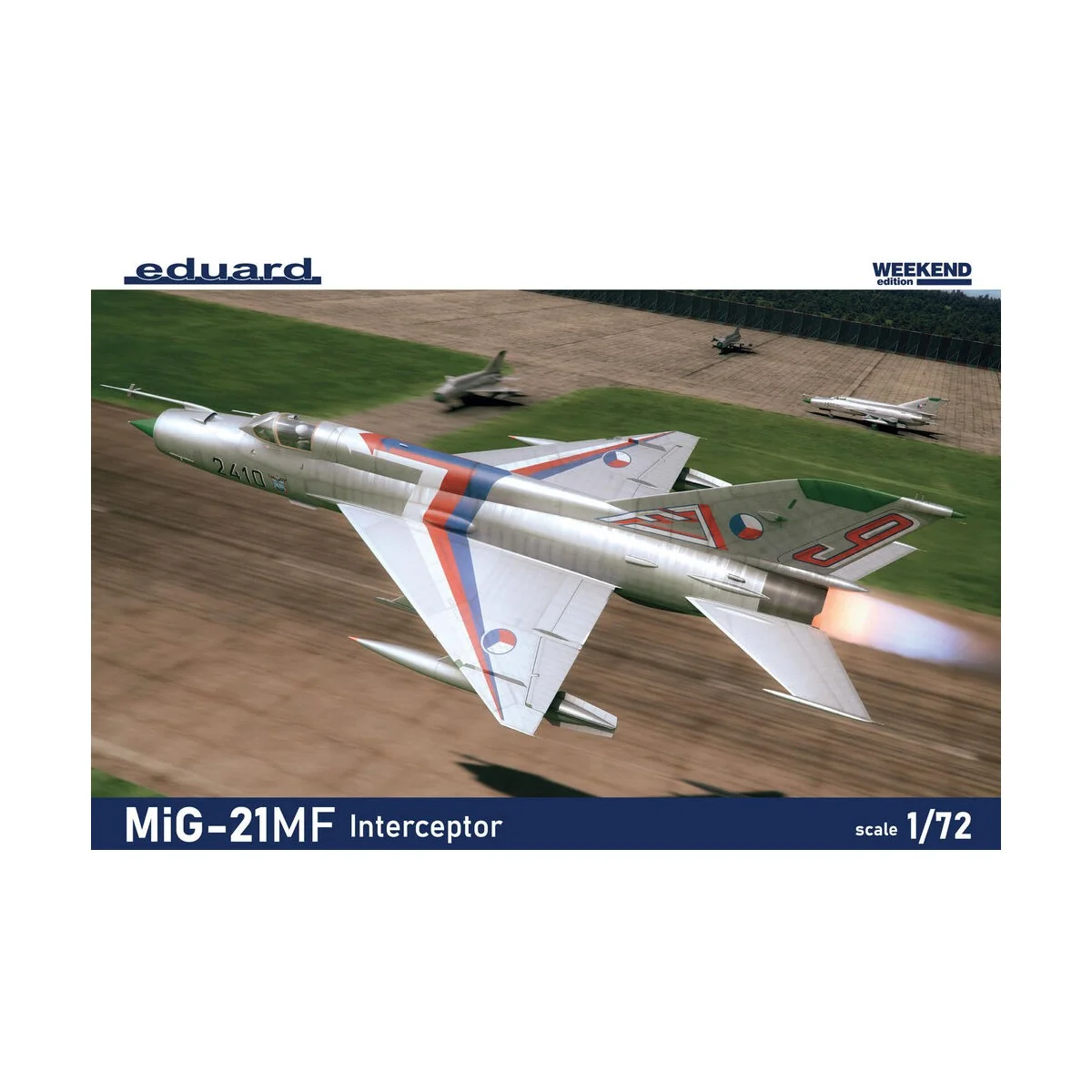 MiG-21MF Interceptor 1/72 Weekend edition, 1/72 - Eduard Plastic Ki... MiG-21MF Interceptor 1/72 Weekend edition, 1/72 - Eduard Plastic Ki...