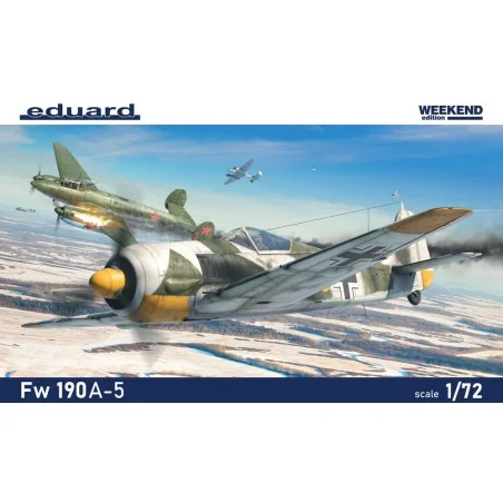 Fw 190A-5 1/72 Weekend edition, 1/72 - Eduard Plastic Kits 7470