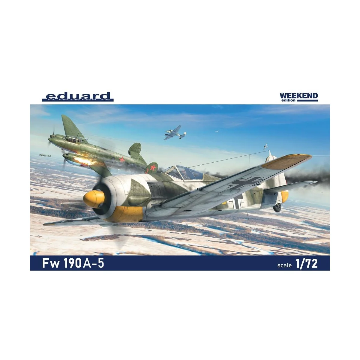 Fw 190A-5 1/72 Weekend edition, 1/72 - Eduard Plastic Kits 7470 Fw 190A-5 1/72 Weekend edition, 1/72 - Eduard Plastic Kits 7470