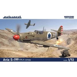 Avia S-199 ERLA canopy 1/72 - Eduard Plastic Kits 7472