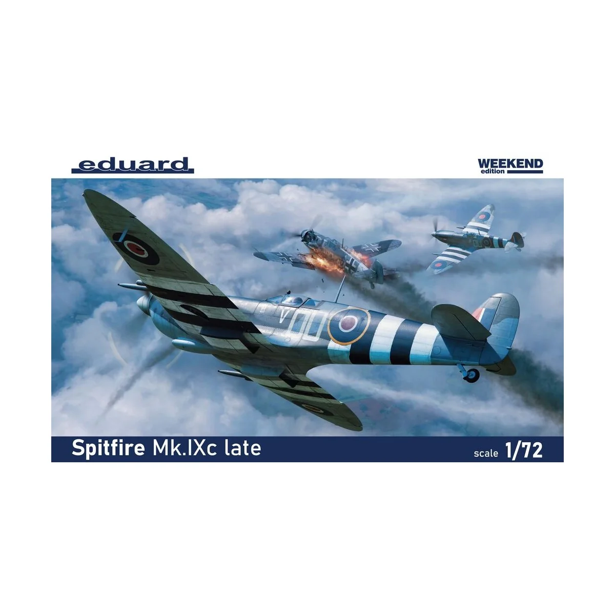 Spitfire Mk.IXc late 1/72 EDUARD-WEEKEND - Eduard Plastic Kits 7473
