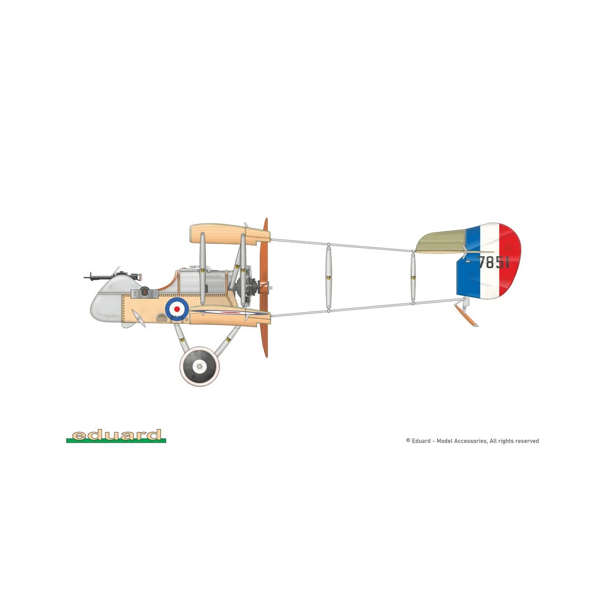 DH-2 Profipack, 1/48 - Eduard Plastic Kits 8094