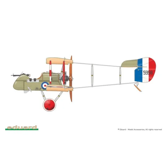 DH-2 Profipack, 1/48 - Eduard Plastic Kits 8094