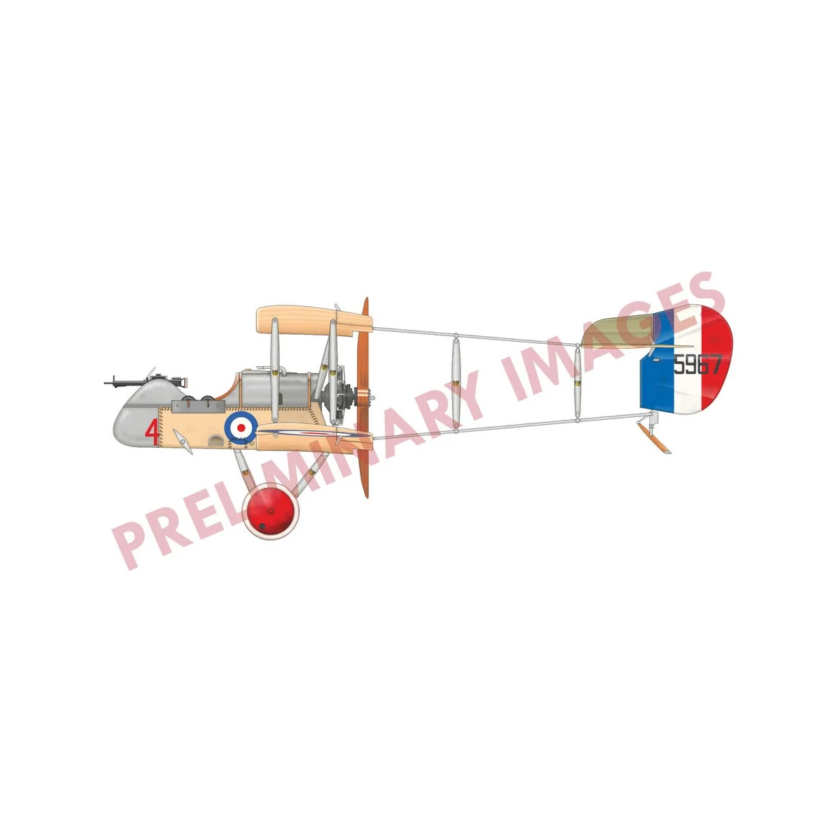 DH-2 Profipack, 1/48 - Eduard Plastic Kits 8094