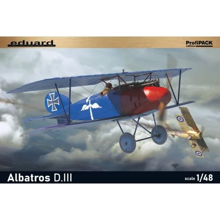 Albatros D.III, 1/48 - Eduard Plastic Kits 8114