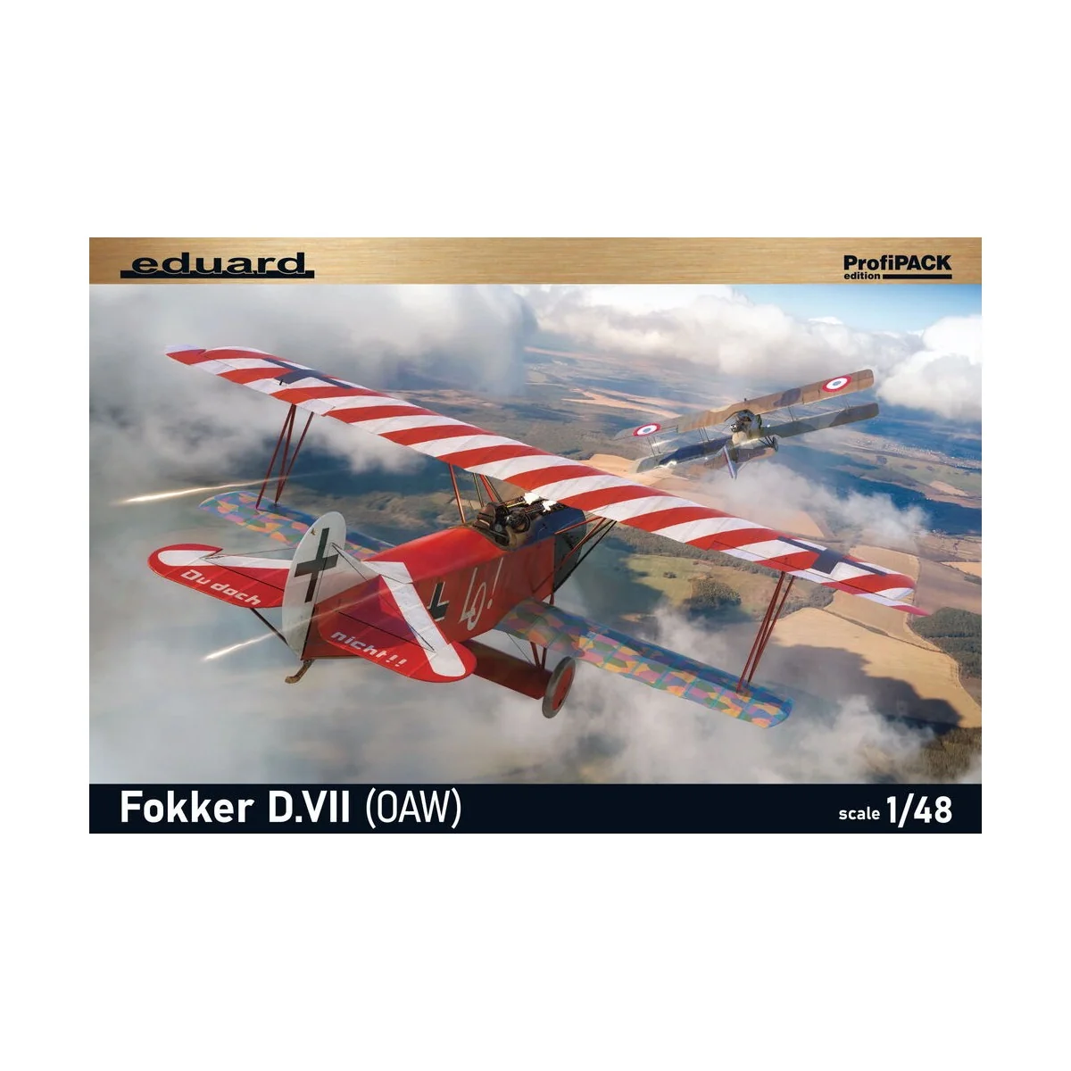 Fokker D.VII (OAW) Profipack, 1/48 - Eduard Plastic Kits 8136 Fokker D.VII (OAW) Profipack, 1/48 - Eduard Plastic Kits 8136