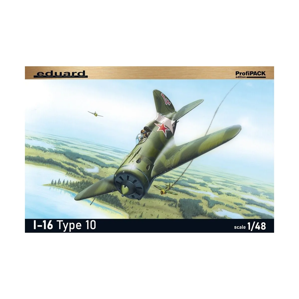 I-16 typ 10 Profipack - Eduard Plastic Kits 8148