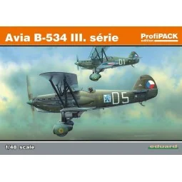 Avia B-534 III serie(Reedition)Profipack, 1/48 - Eduard Plastic Kit...