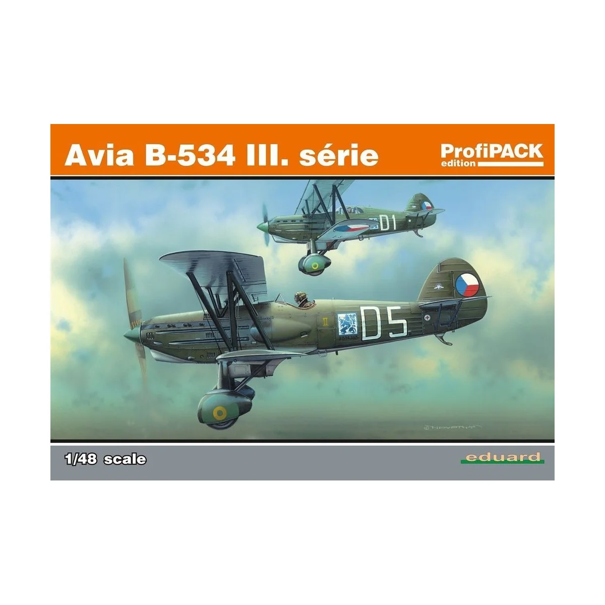 Avia B-534 III serie(Reedition)Profipack, 1/48 - Eduard Plastic Kit... Avia B-534 III serie(Reedition)Profipack, 1/48 - Eduard Plastic Kit...
