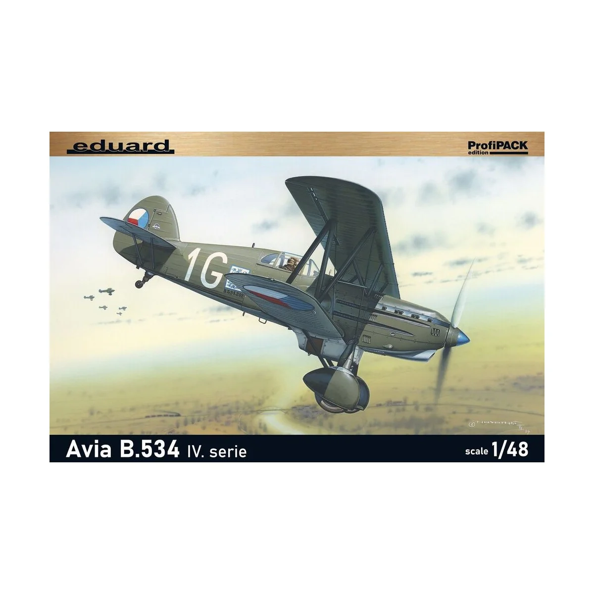 Avia B-534 IV serie Profipack Limited Edition, 1/48 - Eduard Plasti...