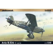 Avia B-534 IV serie Profipack Limited Edition, 1/48 - Eduard Plasti...