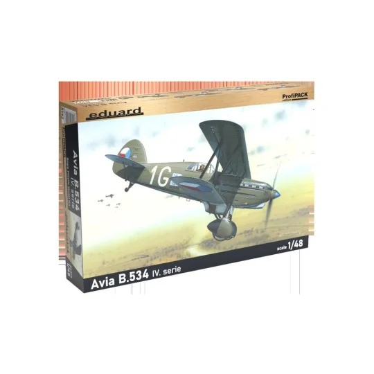 Avia B-534 IV serie Profipack Limited Edition, 1/48 - Eduard Plasti...