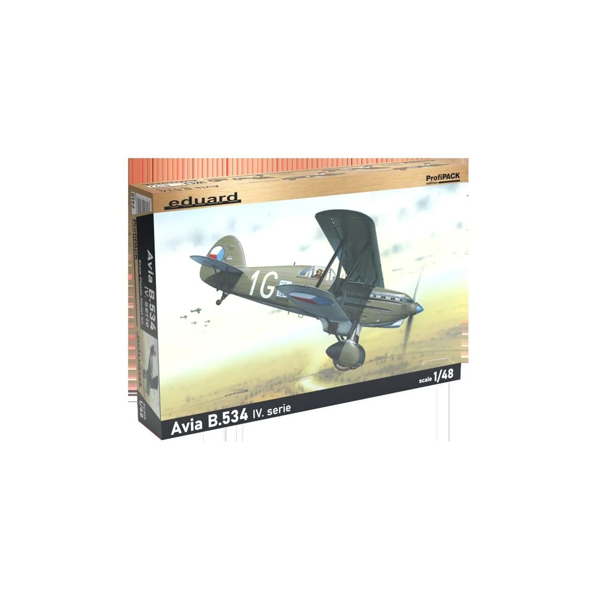 Avia B-534 IV serie Profipack Limited Edition, 1/48 - Eduard Plasti...