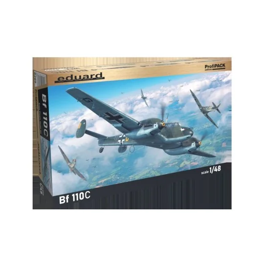 Bf 110C 1/48 Profipack - Eduard Plastic Kits 8209